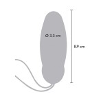 TOYJOY - HAPPINESS I'M SO EGGCITED REMOTE CONTROL VIBRATOR BLUE